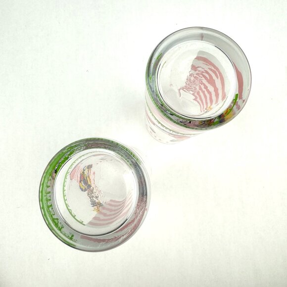 Koln Cologne Germany Festival Fastelovend Soccer Football Clown Glass Set of 2 - Picture 5 of 9